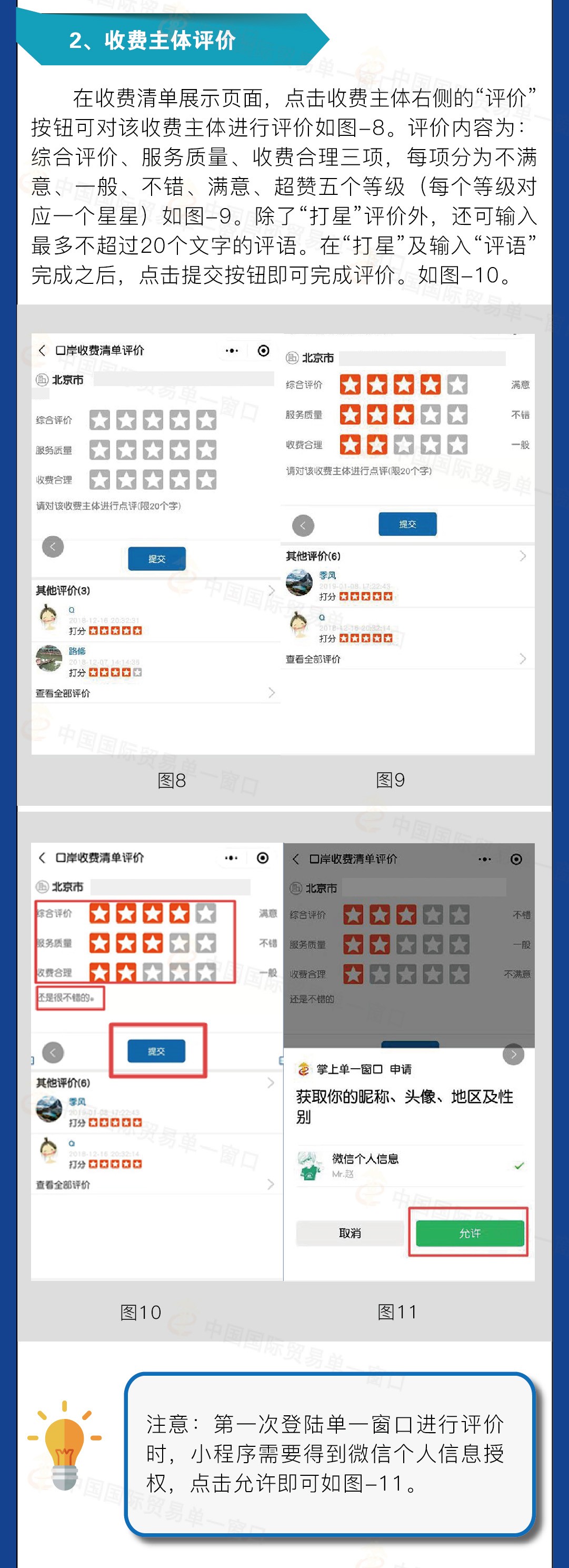 單一窗口全國口岸收費查詢